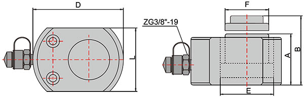 Домкрат низкий телескопический размеры