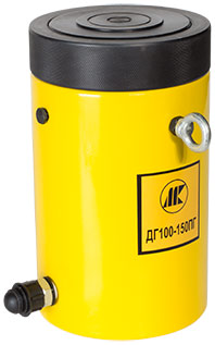 Домкрат гидравлический с фиксирующей гайкой ДГ100-150ПГ