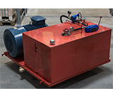 Маслостанция МГС250-50.0-Р-2-300л-380В (с ручным трехпозиционным распределителем, двустороннего действия, 250 бар, 50 л/мин, 22кВт, бак 300 литров)